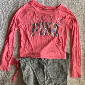 PINK Victoria’s Secret pajama set